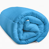 Sleeptime Dekbed en Overtrek in 1 - Antraciet/Blauw - Dromen & Wonen