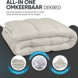 Sleeptime Dekbed en Overtrek in 1 - Creme - Dromen & Wonen