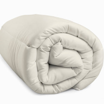 Sleeptime Dekbed en Overtrek in 1 - Creme/Groen - Dromen & Wonen