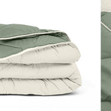 Sleeptime Dekbed en Overtrek in 1 - Creme/Groen - Dromen & Wonen