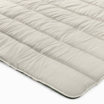Sleeptime Dekbed en Overtrek in 1 - Creme/Groen - Dromen & Wonen