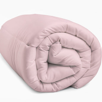 Sleeptime Dekbed en Overtrek in 1 - Creme/Roze - Dromen & Wonen