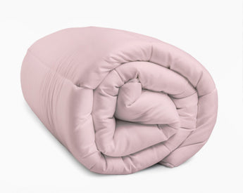 Sleeptime Dekbed en Overtrek in 1 - Creme/Roze - Dromen & Wonen