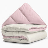Sleeptime Dekbed en Overtrek in 1 - Creme/Roze - Dromen & Wonen