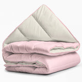 Sleeptime Dekbed en Overtrek in 1 - Creme/Roze - Dromen & Wonen