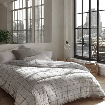 Sleeptime Dekbed en Overtrek in 1 - Deep Check - Dromen & Wonen