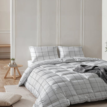 Sleeptime Dekbed en Overtrek in 1 - Deep Check - Dromen & Wonen