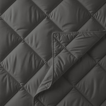 Sleeptime Dekbed en Overtrek in 1 - Diamond - Antraciet - Dromen & Wonen