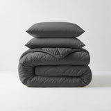 Sleeptime Dekbed en Overtrek in 1 - Diamond - Antraciet - Dromen & Wonen
