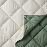 Sleeptime Dekbed en Overtrek in 1 - Diamond - Creme/Groen - Dromen & Wonen