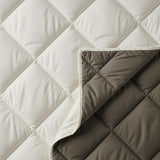 Sleeptime Dekbed en Overtrek in 1 - Diamond - Creme/Kaki - Dromen & Wonen