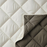 Sleeptime Dekbed en Overtrek in 1 - Diamond - Creme/Kaki - Dromen & Wonen