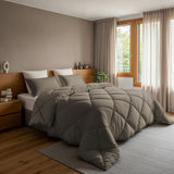 Sleeptime Dekbed en Overtrek in 1 - Diamond - Taupe - Dromen & Wonen
