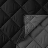 Sleeptime Dekbed en Overtrek in 1 - Diamond - Zwart/Antraciet - Dromen & Wonen