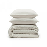 Sleeptime Dekbed en Overtrek in 1 - Flanel Rib - Beige - Dromen & Wonen