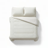 Sleeptime Dekbed en Overtrek in 1 - Flanel Rib - Beige - Dromen & Wonen
