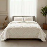 Sleeptime Dekbed en Overtrek in 1 - Fluffy Teddy - Beige - Dromen & Wonen