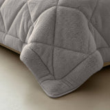 Sleeptime Dekbed en Overtrek in 1 - Fluffy Teddy - Taupe/Grijs - Dromen & Wonen