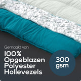 Sleeptime Dekbed en Overtrek in 1 - Grijs/Blauw - Dromen & Wonen