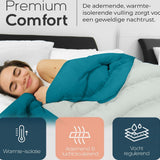 Sleeptime Dekbed en Overtrek in 1 - Grijs/Blauw - Dromen & Wonen