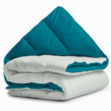 Sleeptime Dekbed en Overtrek in 1 - Grijs/Blauw - Dromen & Wonen