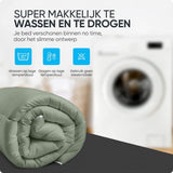 Sleeptime Dekbed en Overtrek in 1 - Groen - Dromen & Wonen
