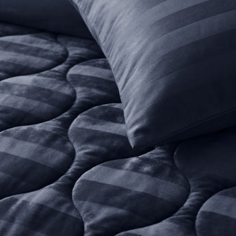 Sleeptime Dekbed en Overtrek in 1 - Hotel Velvet - Navy - Dromen & Wonen