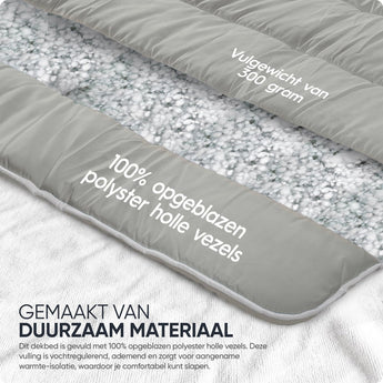 Sleeptime Dekbed en Overtrek in 1 - Kaki - Dromen & Wonen