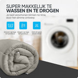 Sleeptime Dekbed en Overtrek in 1 - Kaki - Dromen & Wonen