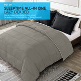 Sleeptime Dekbed en Overtrek in 1 - Kaki - Dromen & Wonen