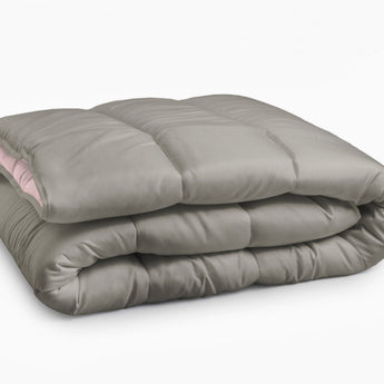 Sleeptime Dekbed en Overtrek in 1 - Kaki/Roze - Dromen & Wonen