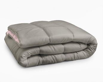 Sleeptime Dekbed en Overtrek in 1 - Kaki/Roze - Dromen & Wonen