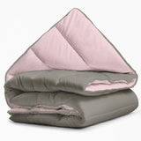 Sleeptime Dekbed en Overtrek in 1 - Kaki/Roze - Dromen & Wonen
