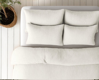 Sleeptime Dekbed en Overtrek in 1 - Mousseline - Beige - Dromen & Wonen