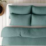 Sleeptime Dekbed en Overtrek in 1 - Mousseline - Groen - Dromen & Wonen