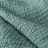 Sleeptime Dekbed en Overtrek in 1 - Mousseline - Groen - Dromen & Wonen
