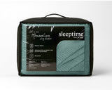 Sleeptime Dekbed en Overtrek in 1 - Mousseline - Groen - Dromen & Wonen