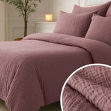 Sleeptime Dekbed en Overtrek in 1 - Mousseline - Roze - Dromen & Wonen