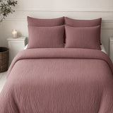Sleeptime Dekbed en Overtrek in 1 - Mousseline - Roze - Dromen & Wonen