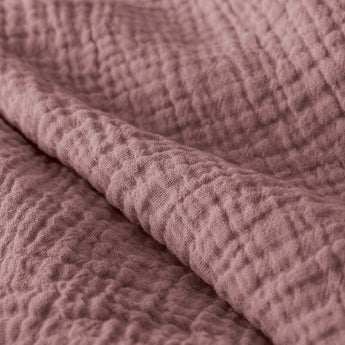 Sleeptime Dekbed en Overtrek in 1 - Mousseline - Roze - Dromen & Wonen