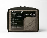 Sleeptime Dekbed en Overtrek in 1 - Mousseline - Taupe - Dromen & Wonen