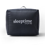 Sleeptime Dekbed en Overtrek in 1 - Partnerdekbed - Ritsbaar - 4 Seizoen - Grijs - Dromen & Wonen