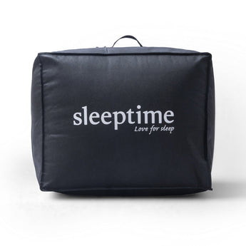 Sleeptime Dekbed en Overtrek in 1 - Partnerdekbed - Ritsbaar - 4 Seizoen - Grijs - Dromen & Wonen