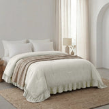 Sleeptime Dekbed en Overtrek in 1 - Ruffles - Gebroken Wit - Dromen & Wonen