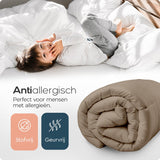 Sleeptime Dekbed en Overtrek in 1 - Taupe - Dromen & Wonen