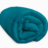 Sleeptime Dekbed en Overtrek in 1 - Taupe/Blauw - Dromen & Wonen