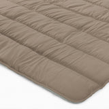 Sleeptime Dekbed en Overtrek in 1 - Taupe/Gebroken Wit - Dromen & Wonen