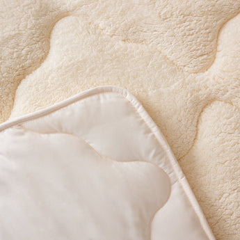 Sleeptime Dekbed en Overtrek in 1 - Teddy - Creme - Dromen & Wonen