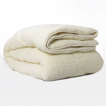 Sleeptime Dekbed en Overtrek in 1 - Teddy - Creme - Dromen & Wonen