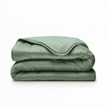 Sleeptime Dekbed en Overtrek in 1 - Velvet - Groen - Dromen & Wonen